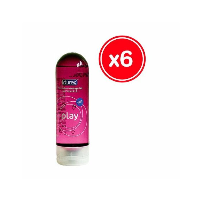 Durex play massage 6 x 200 ml