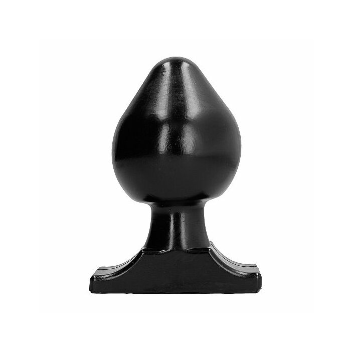 All black anal plug 19cm