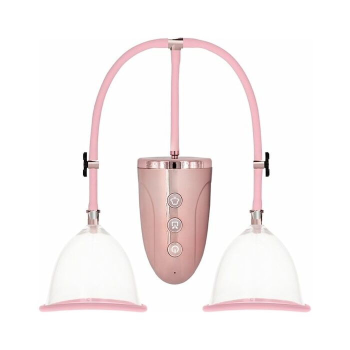 Automatic breast pump - long - pink