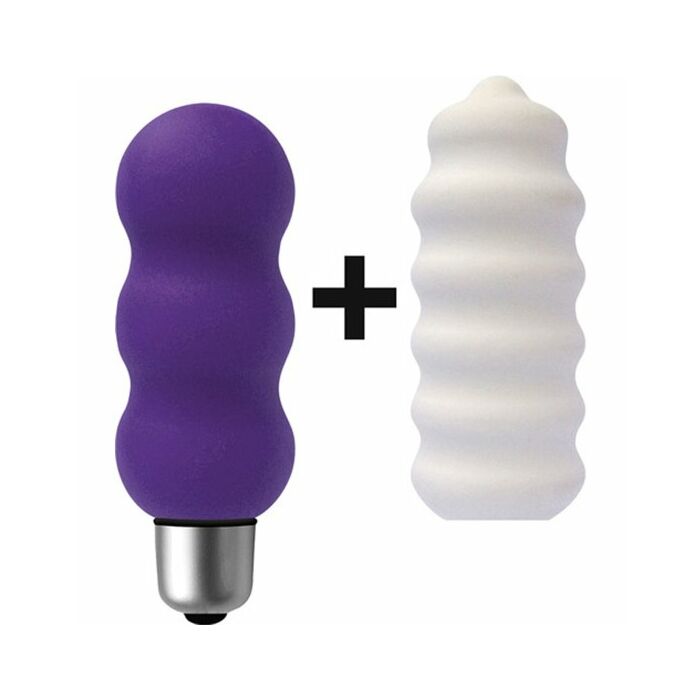 Joystick micro gyro violet and white