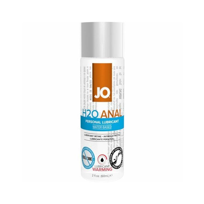 Jo anal h2o lube warming 75 ml