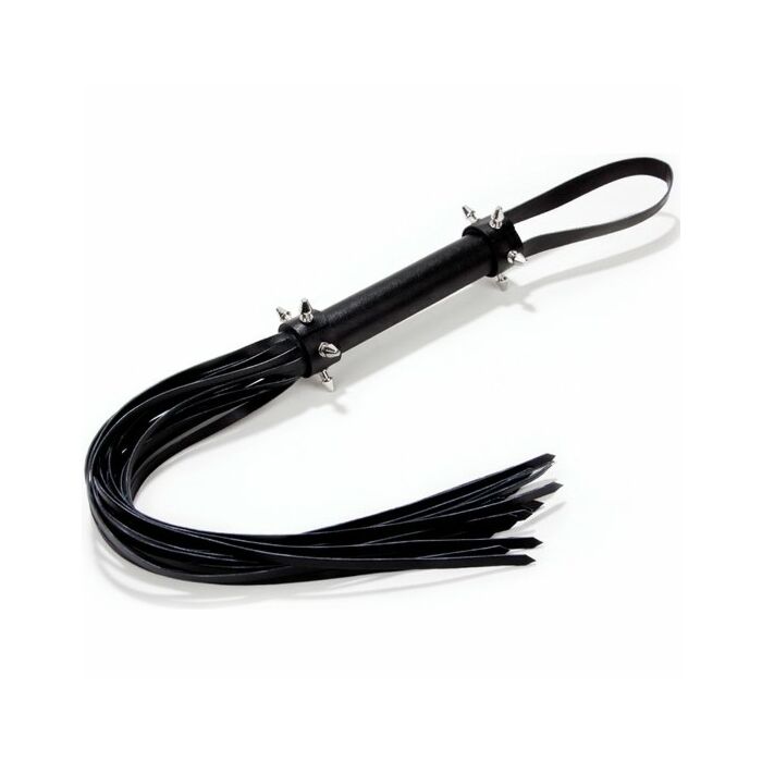 Ouch spiked leather whip