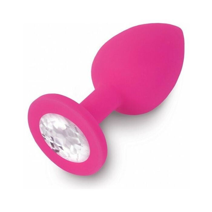 Jewellery fuchsia silicone diamond