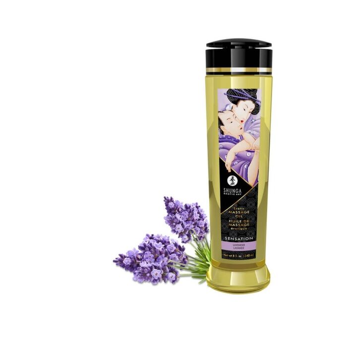 Shunga oil massage erotic sensation