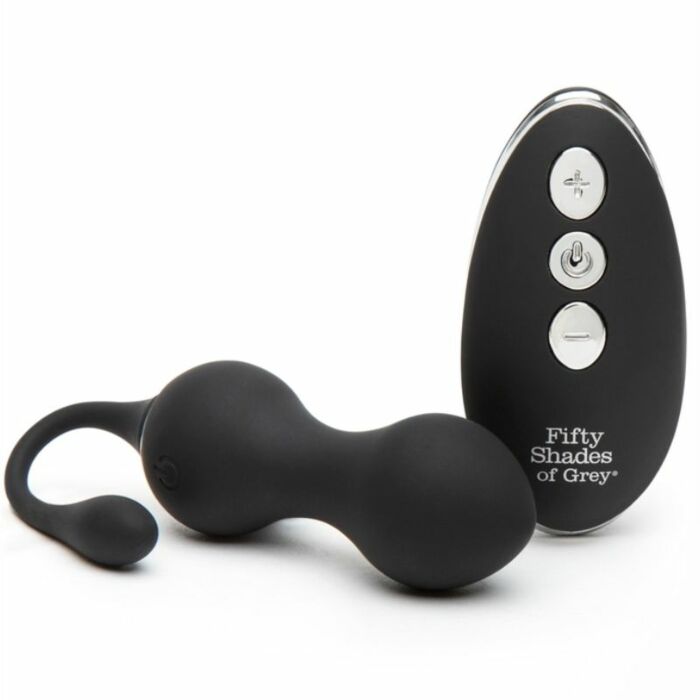 Fifty shades of grey relentless vibrations remote control kegel balls