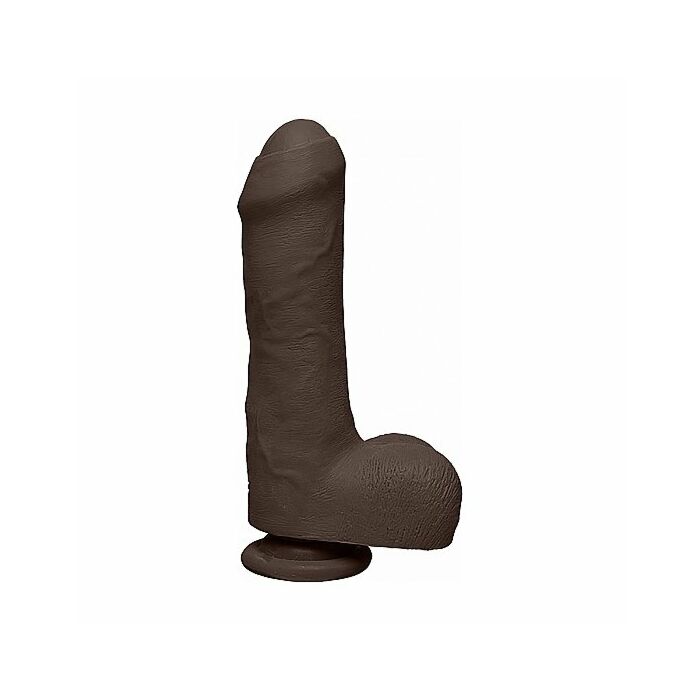 Uncut d - 7 inch with balls - ultraskyn - chocolate