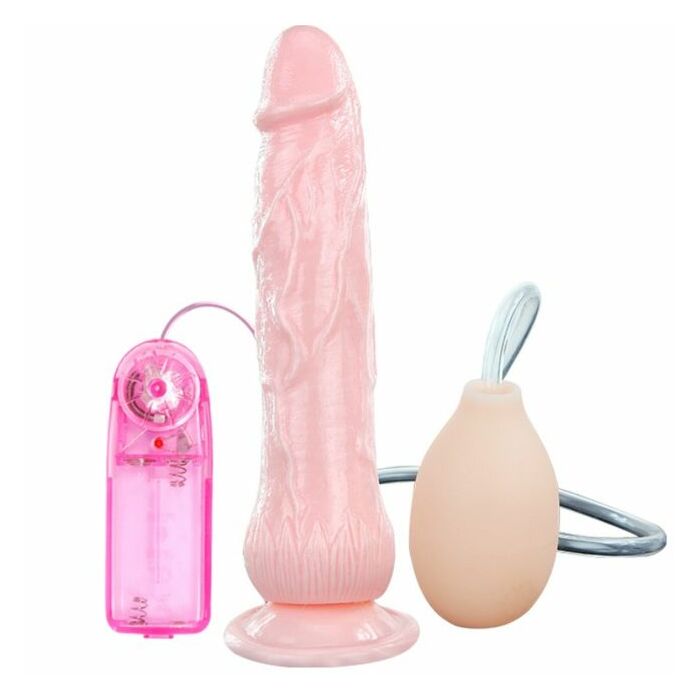 Vibrating dildo fountain squirt function