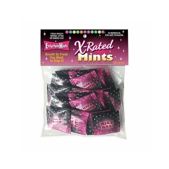 X-rated mints - bag of 25 pieces