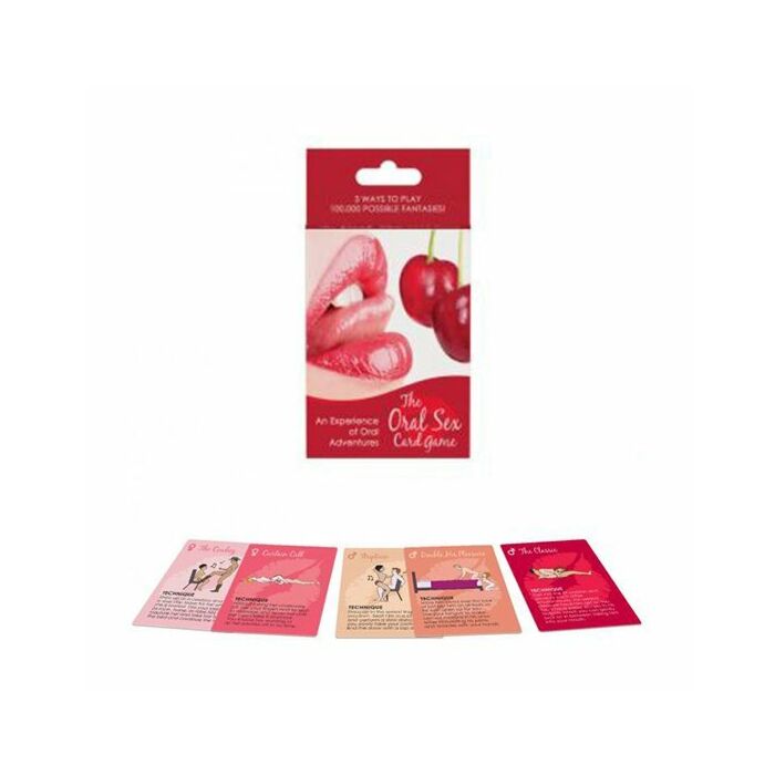Oral sex card game
