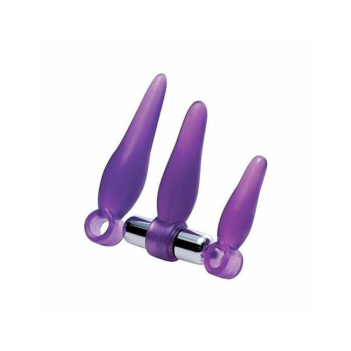 Fanny fiddlers 3 piece finger rimmer set + vibrating bullet