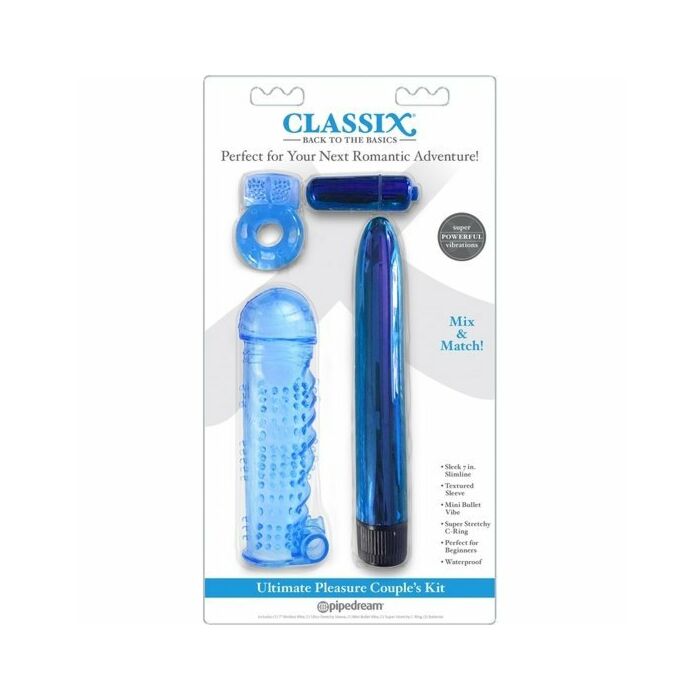 Textured Blue Bullet Kit