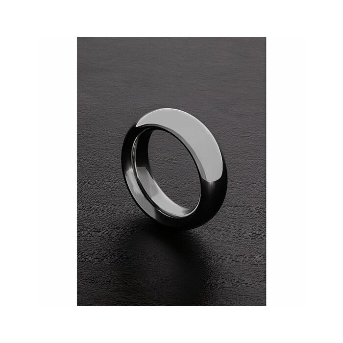 Donut c-ring 15x8x50mm brushed steel