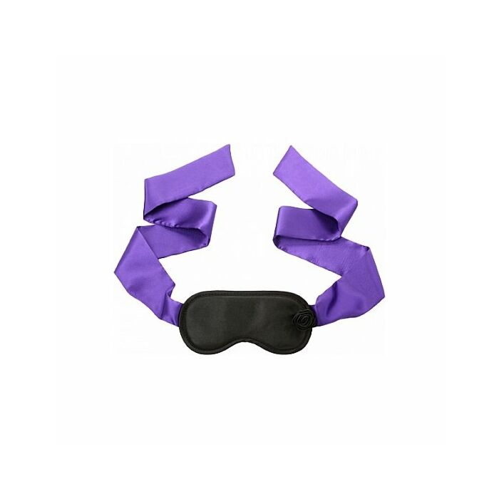 Black rose budding blinder black/purple