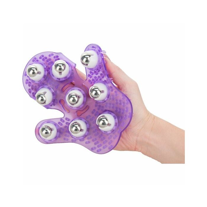 Roller balls massager - purple