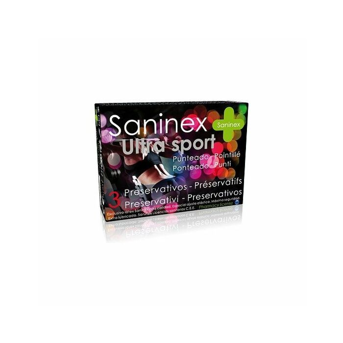 Saninex condoms ultra sport condoms 3 units