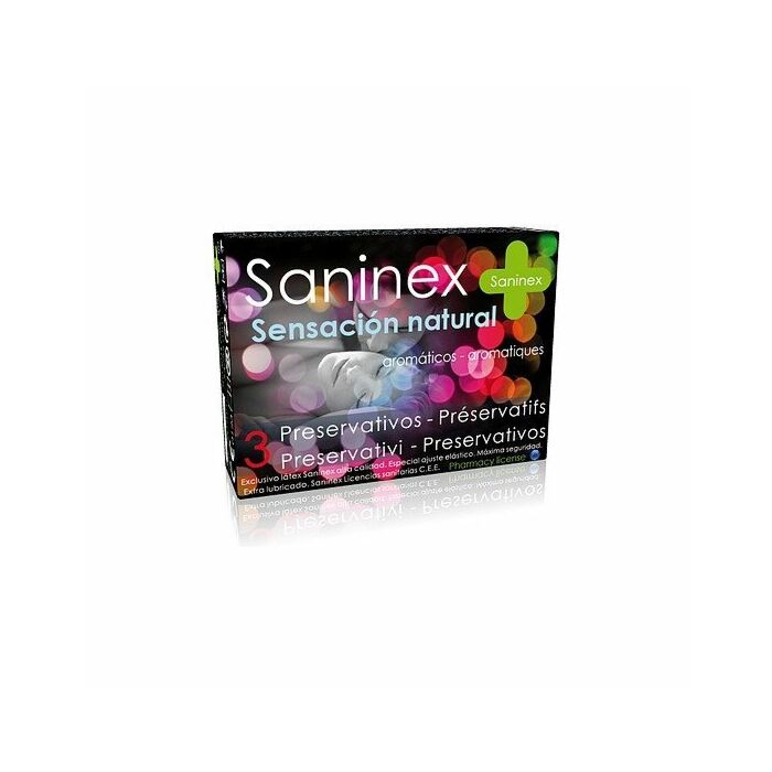 Saninex condoms natural sensation 3 units
