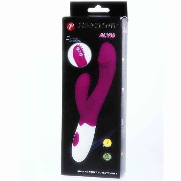 Pretty love flirtation - andre vibrator with clit stimulation