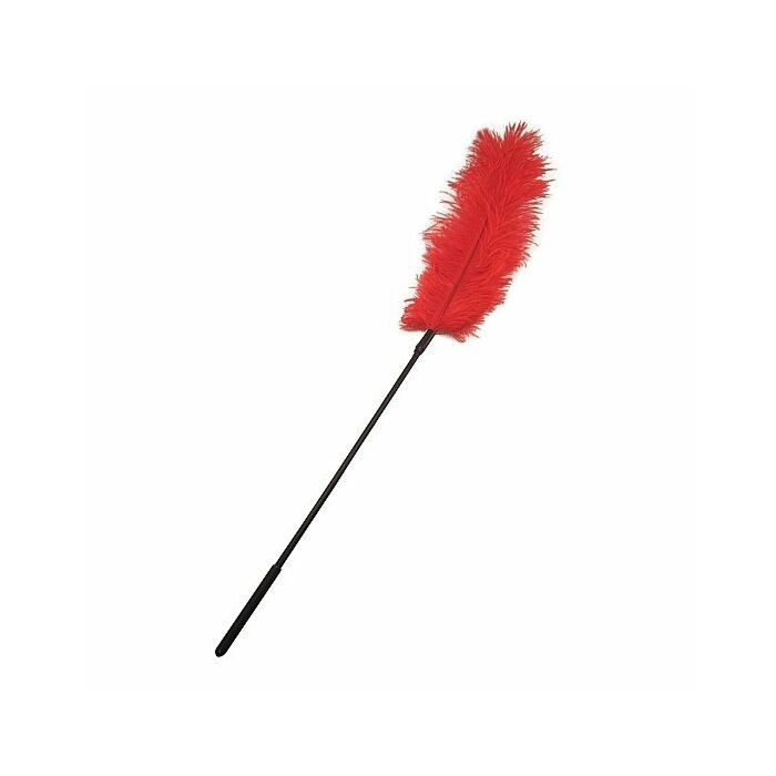 Ostrich tickler red