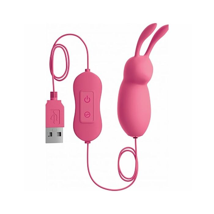 Omg cute vibrating bullet light pink