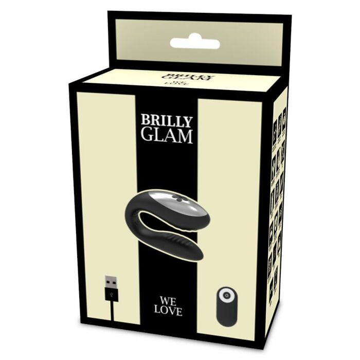 Brilly glam we love  for partners black remote control