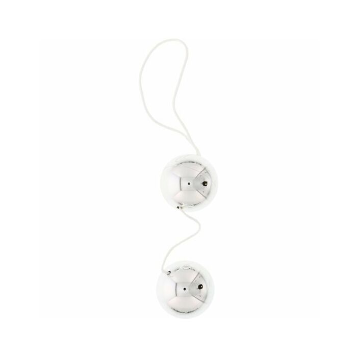Vibratone duo-balls unisex silver