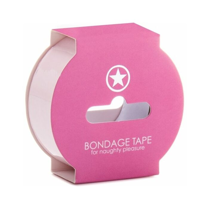 Non sticky bondage tape light pink