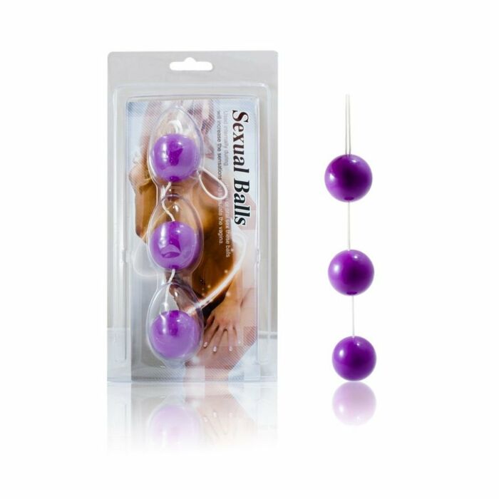 Sexual balls purple