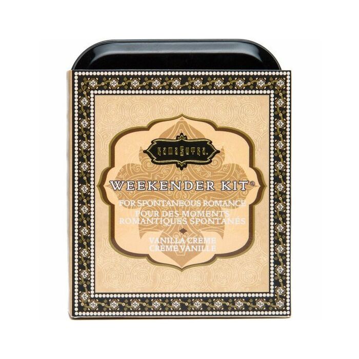 Kamasutra weekender tin kit vanilla cream