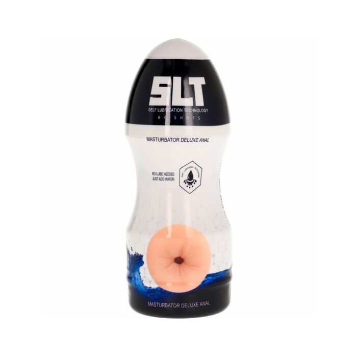 Slt - masturbating deluxe sleeve with self lubrication - anal