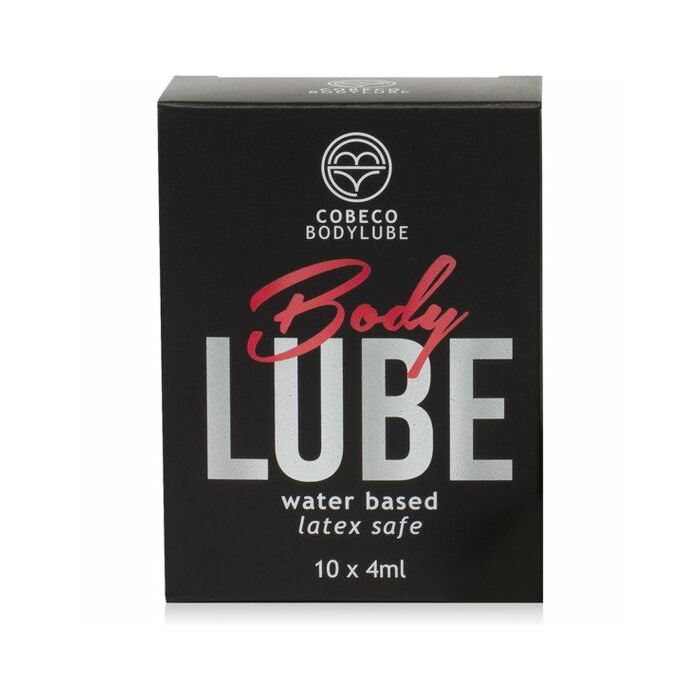 Bodylube body lube latex safe 50 ml 10 x 4ml