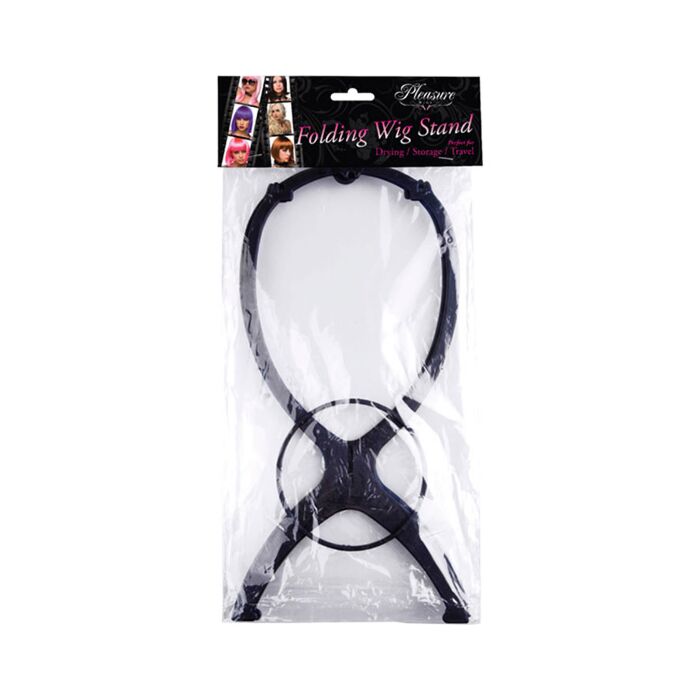 Foldable wig stand