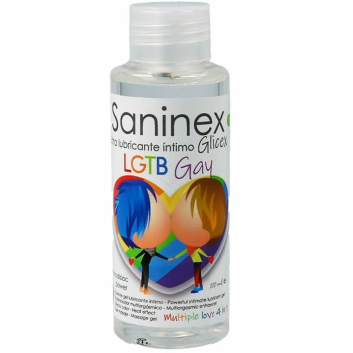 Saninex intimate extra lubricant glicex gay 100 ml