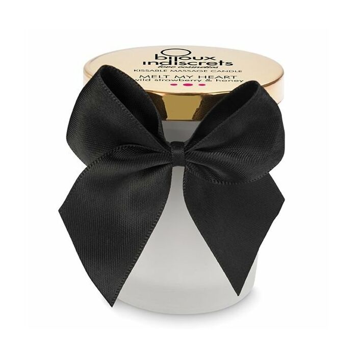 Melt my heart bijoux candle massage wild strawberry