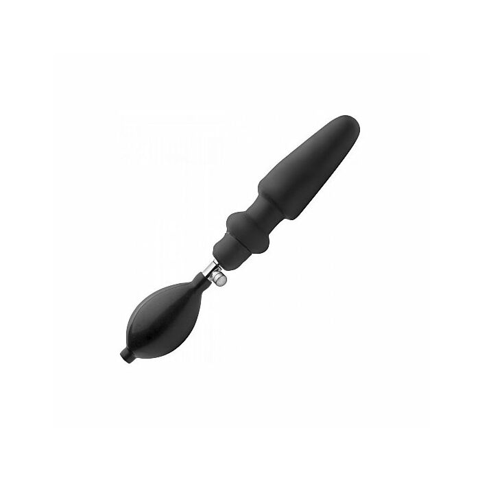 Expander inflatable anal plug with pump