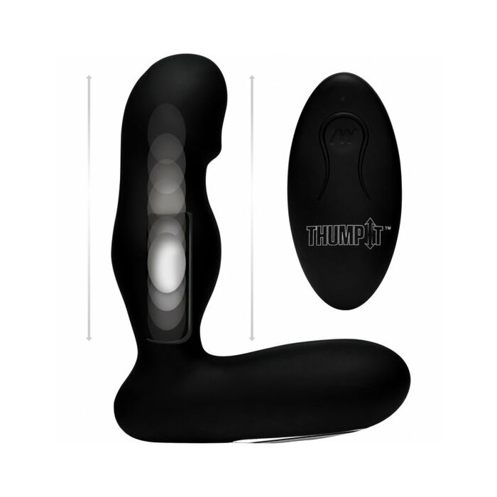 Thump-it prostate - prostate vibrator - black
