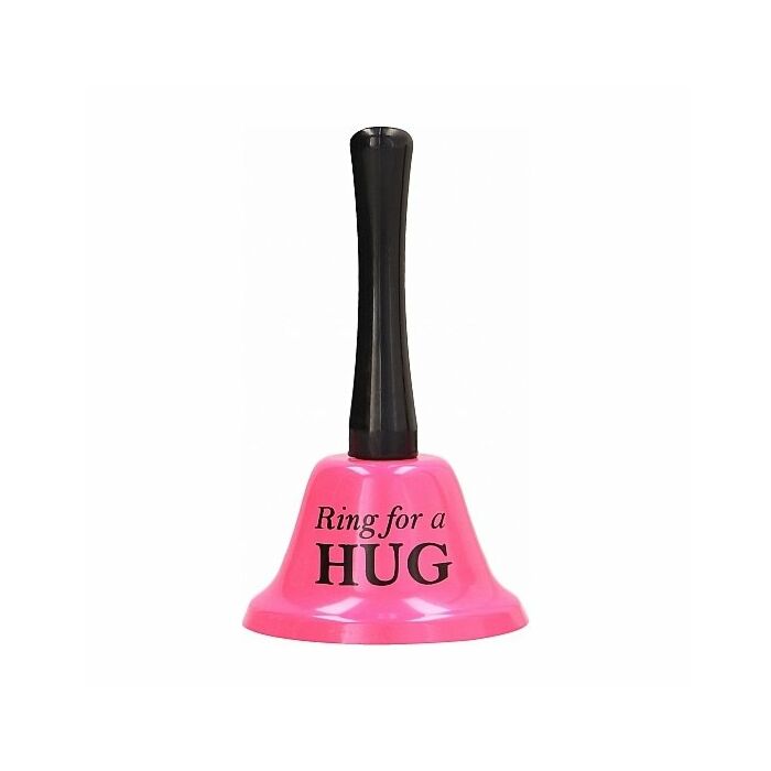 Ring for a hug - large bell - pink