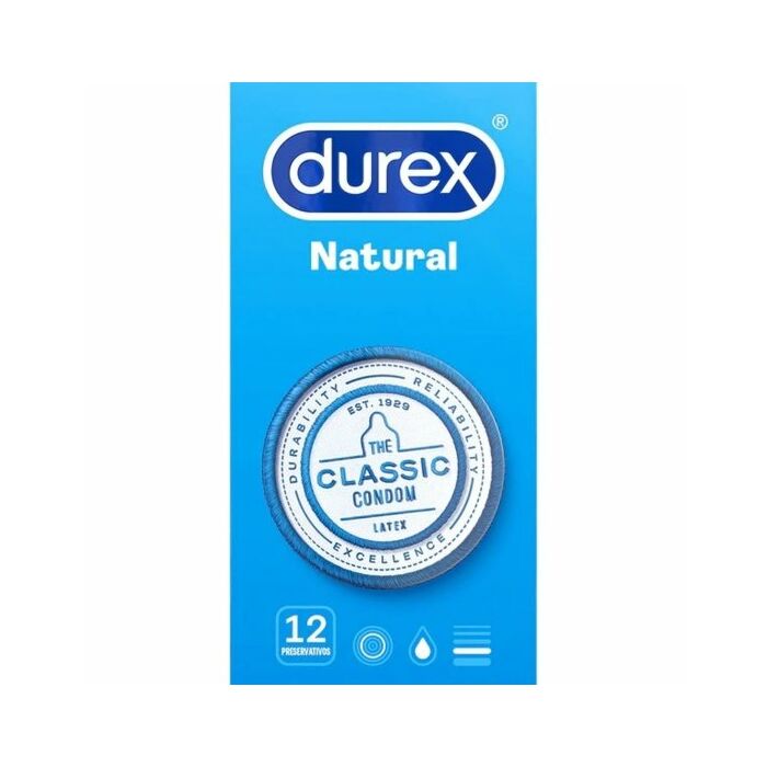 Durex Natural Condoms 12 pcs.