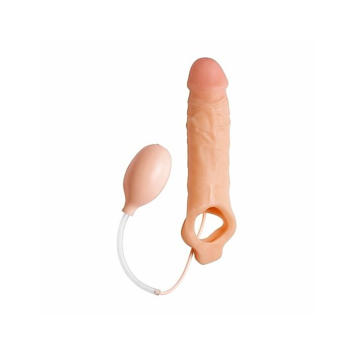 Realistic ejaculating penis sheath