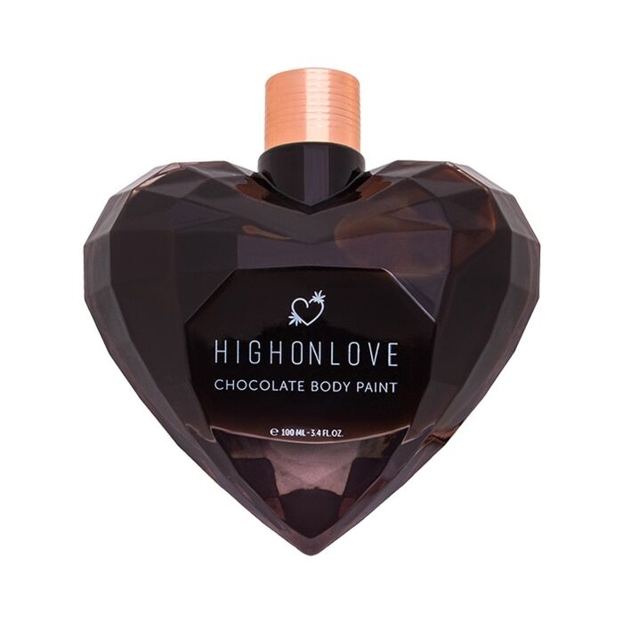 High on love - chocolate body paint - 100 ml