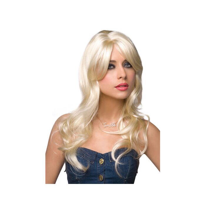 Jessie Platinum Blonde Wig