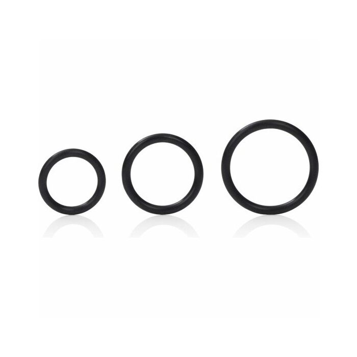 Silicone support rings black