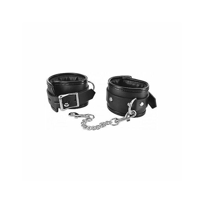 Locking padded wrist cuffs