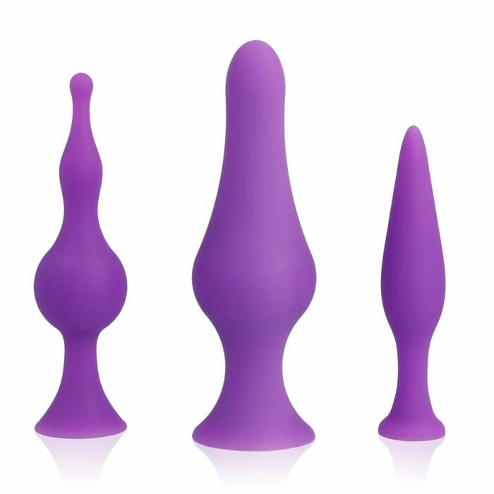 Spirit training anal plugs purple
