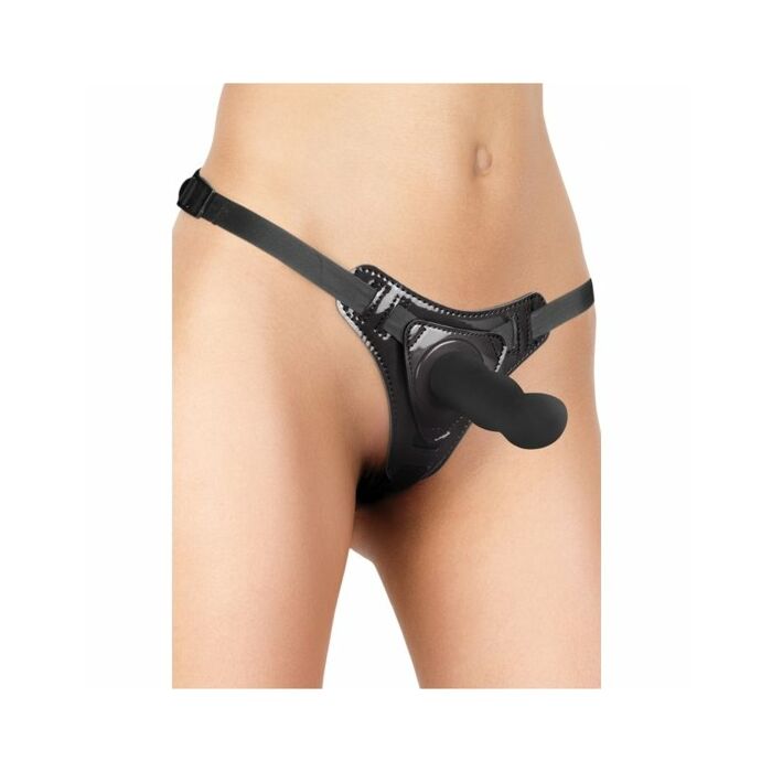 Ouch delight strap-on with adjustable straps black