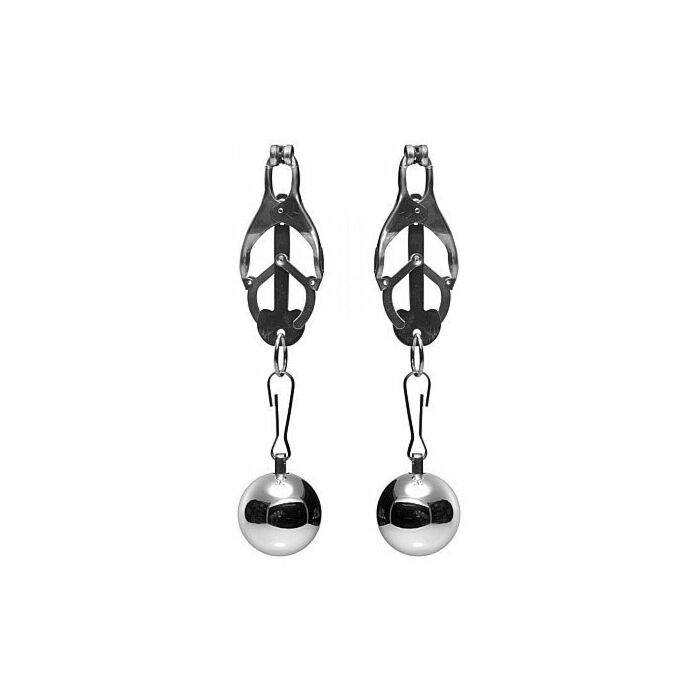 Deviant monarch weighted nipple clamps
