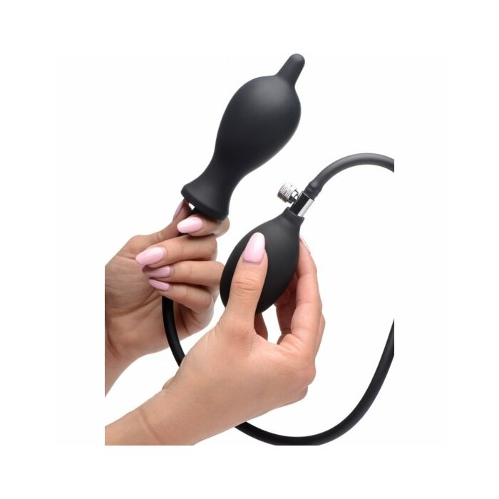 Analog silicone inflator - black