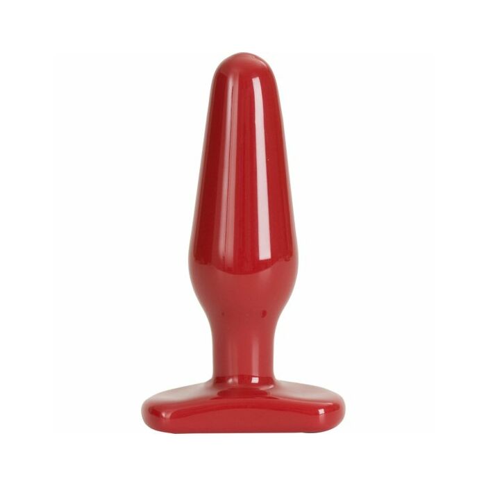 Red boy line medium butt plug