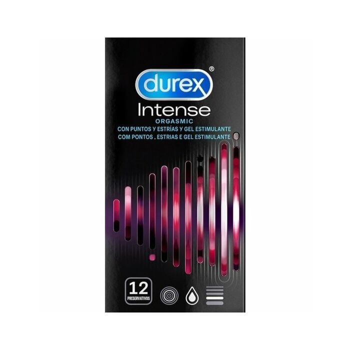 Intense Orgasmic Condoms 12 pcs: Climax Max