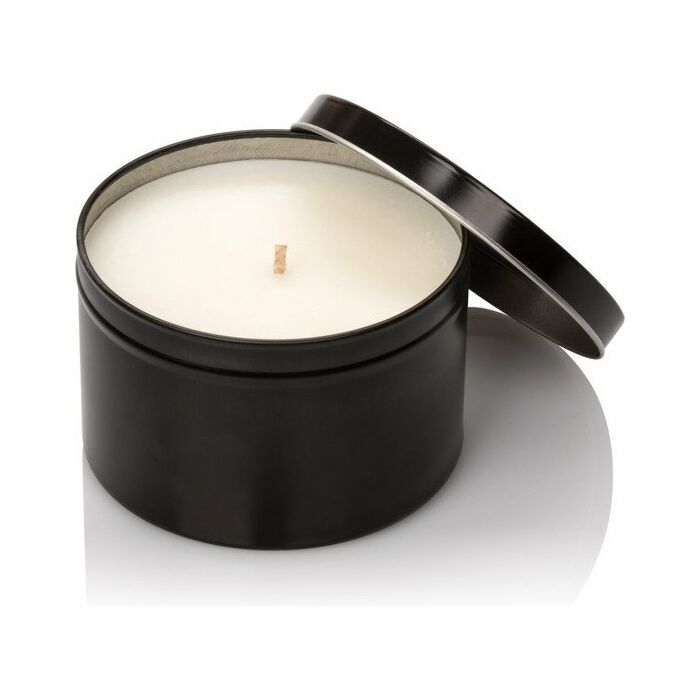 Tantric massage candle with pheromones white lavander