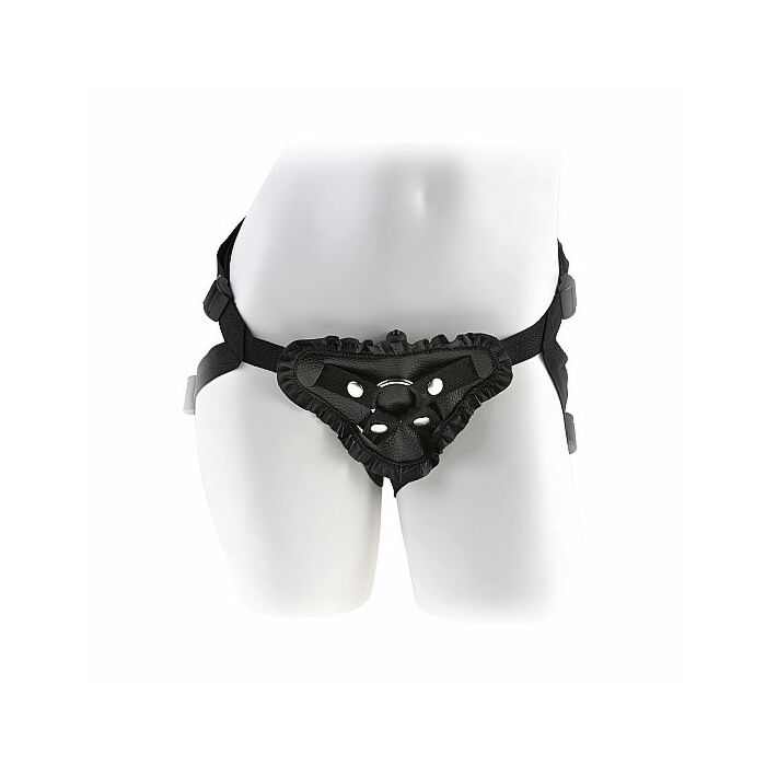 Fetish fantasy leather lovers harness